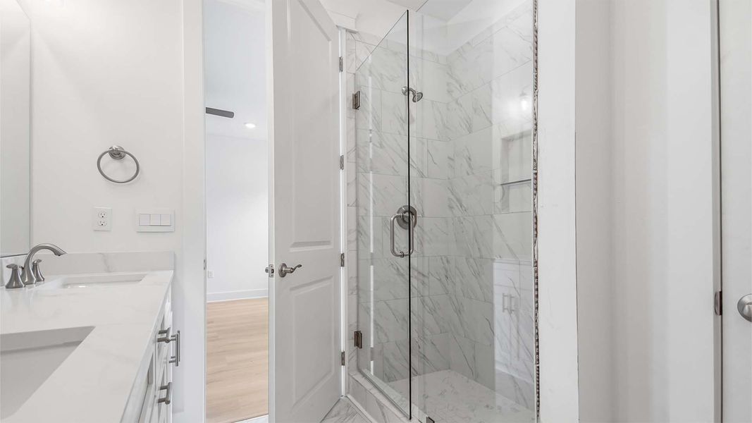 Furnished interior view inside a new home in Breakfast Point East Phase I, Panama City Beach (Image 9). Furnished interior view inside a new home in Breakfast Point East Phase I, Panama City Beach (Image 9).