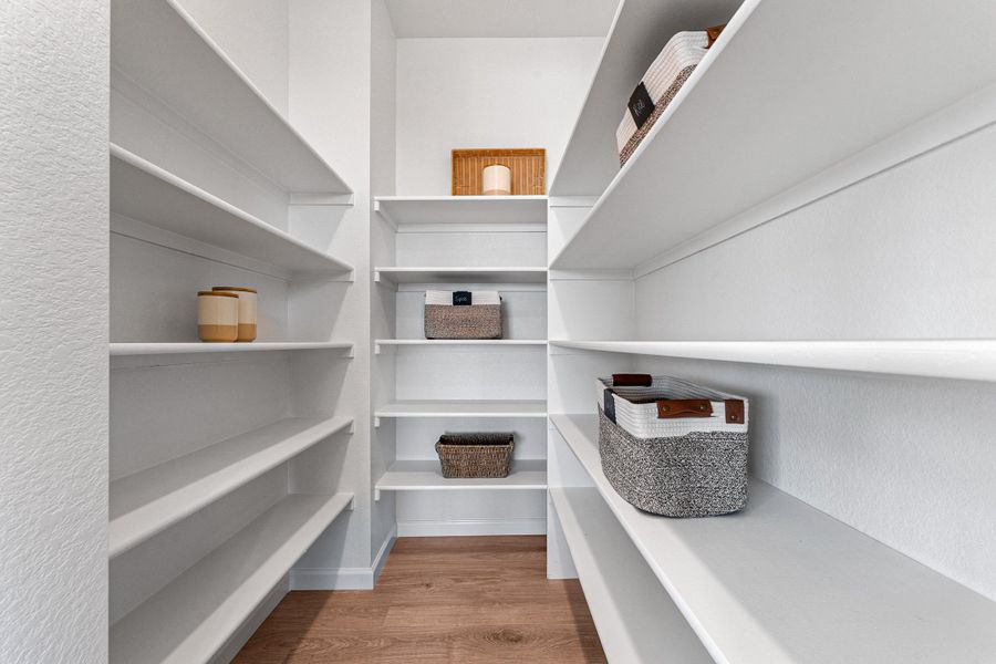 Representative furnished interior of a home built from the Fairmount | A Multi-Gen Home by Taylor Morrison in Macanta City Collection, Castle Rock (Image 31).