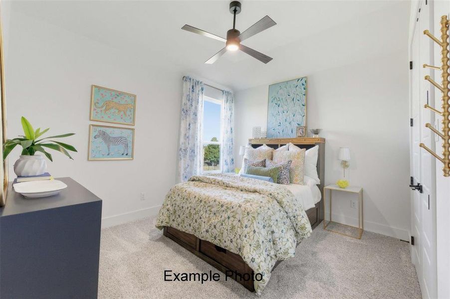 Furnished interior view inside a new home in , Azle (Image 5).