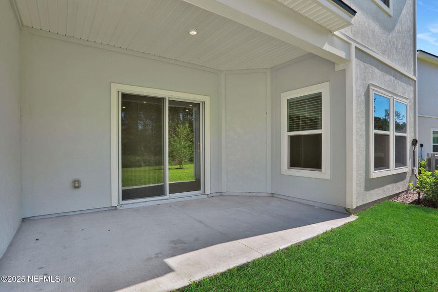 Exterior details and patio area of a home in Cordova Palms, St. Augustine (Image 21).