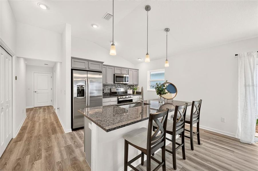Furnished interior view inside a new home in , The Villages (Image 11).