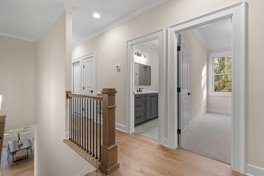 Furnished interior in a model home at River Gorge Ranch in River Gorge Ranch (Image 28).