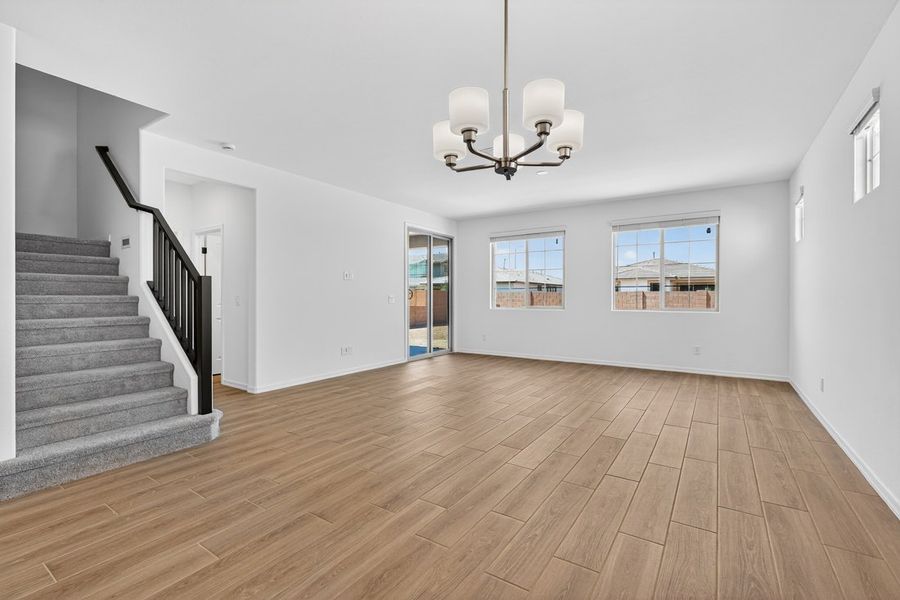 Spacious, unfurnished interior of a new home in La Mira, Mesa (Image 15). Spacious, unfurnished interior of a new home in La Mira, Mesa (Image 15).