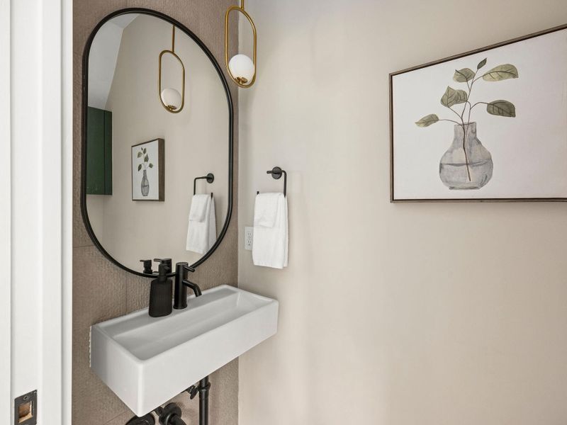 Bathroom featuring a sink