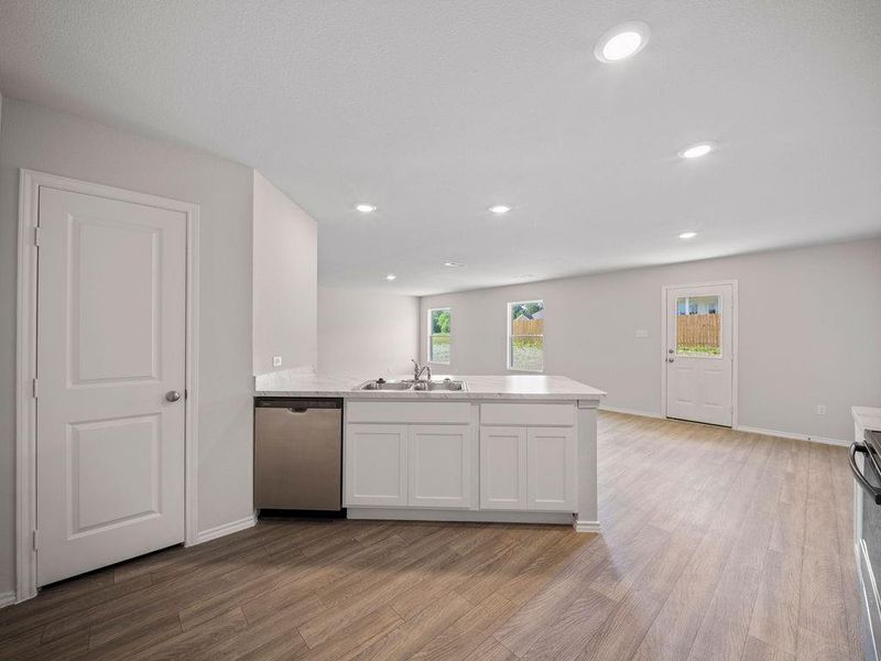 Furnished interior view inside a new home in Stoney Ridge, Hudson (Image 5).