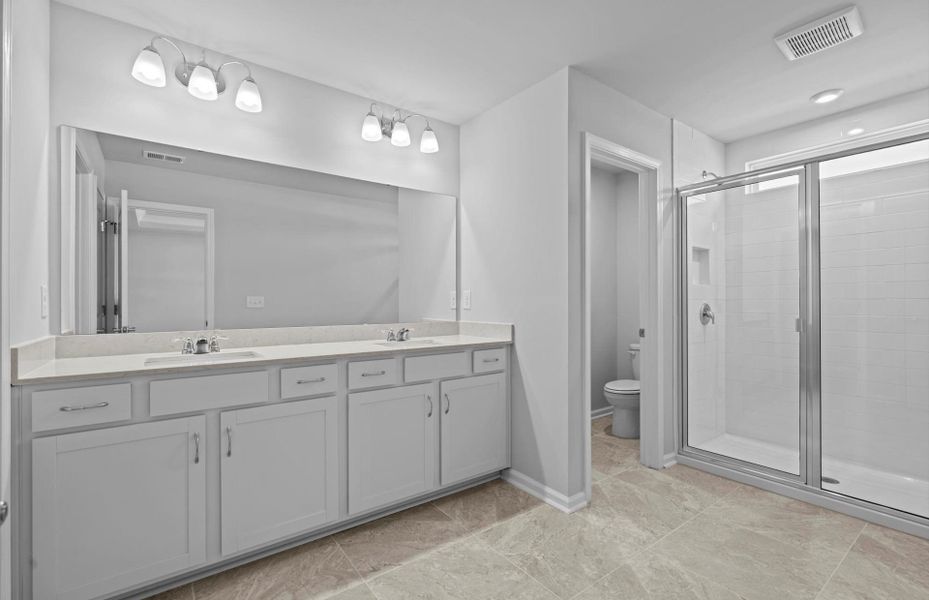 Furnished interior view inside a new home in Fox Hollow, Spartanburg (Image 7). Furnished interior view inside a new home in Fox Hollow, Spartanburg (Image 7).