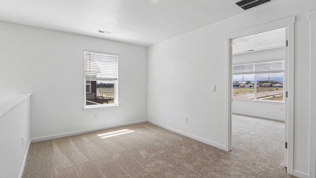 Spacious, unfurnished interior of a new home in Vantage, Berthoud (Image 23). Spacious, unfurnished interior of a new home in Vantage, Berthoud (Image 23).