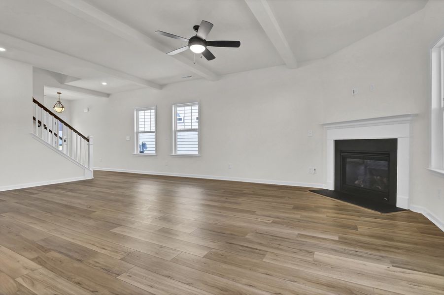 Spacious, unfurnished interior of a new home in Grand Park, Leland (Image 14).