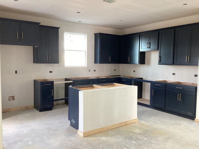 In-progress construction of a new home in Lariat, Liberty Hill, TX (Image 7).