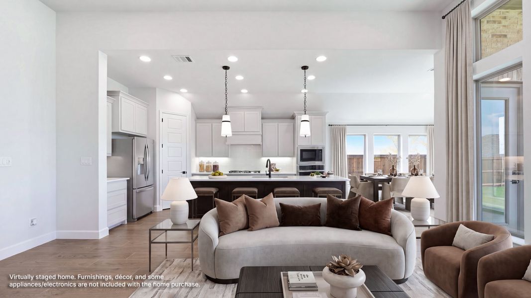 Furnished interior view inside a new home in Hillstead, Lavon (Image 7).
