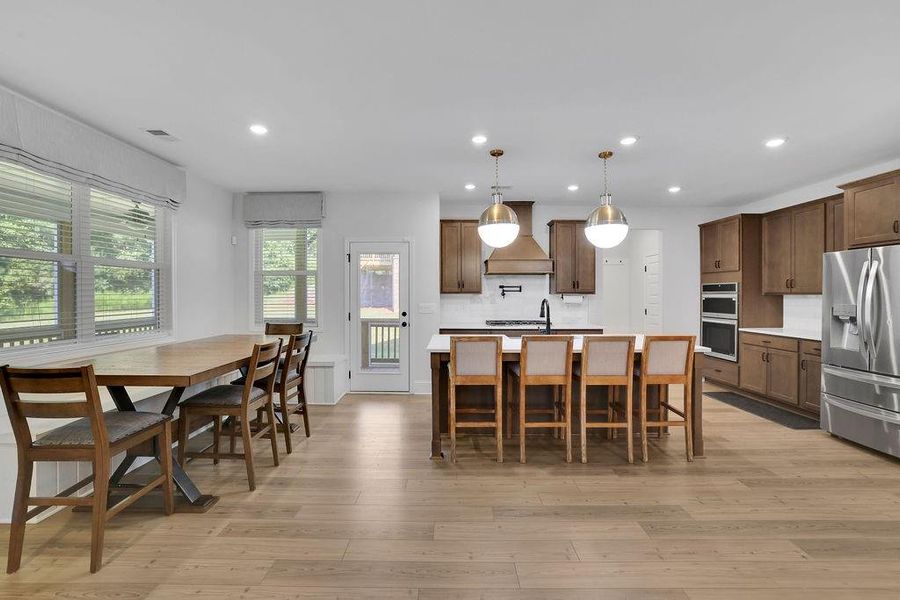 Furnished interior view inside a new home in , Flowery Branch (Image 6).