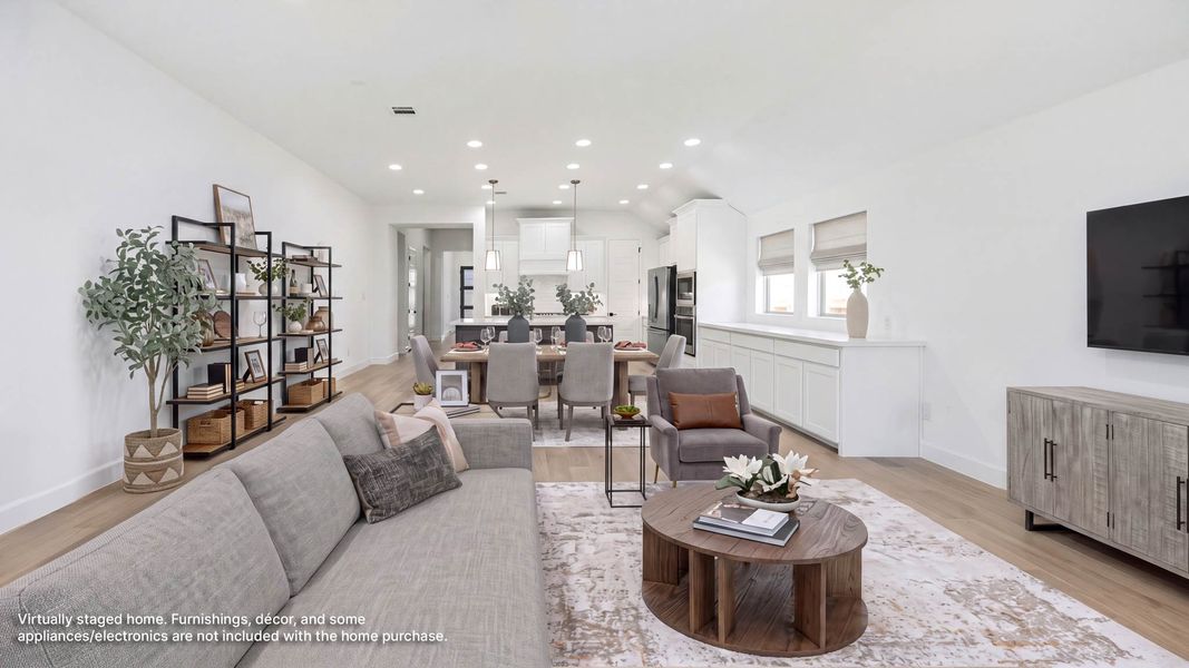 Furnished interior view inside a new home in Walsh, Fort Worth (Image 9).