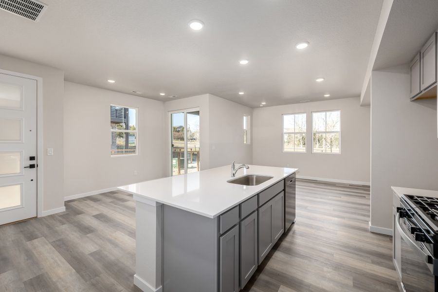 Furnished interior view inside a new home in Arras Park, Thornton (Image 9).