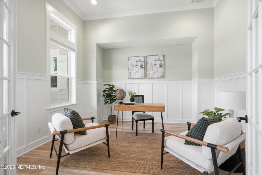 Furnished interior view inside a new home in , Ponte Vedra (Image 9). Furnished interior view inside a new home in , Ponte Vedra (Image 9).