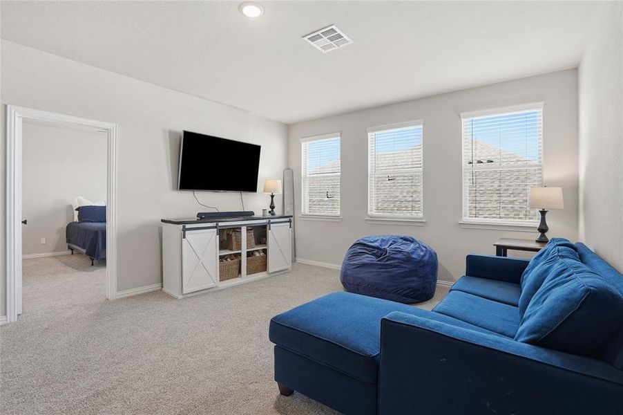 Furnished interior view inside a new home in Morningstar, Aledo (Image 19).