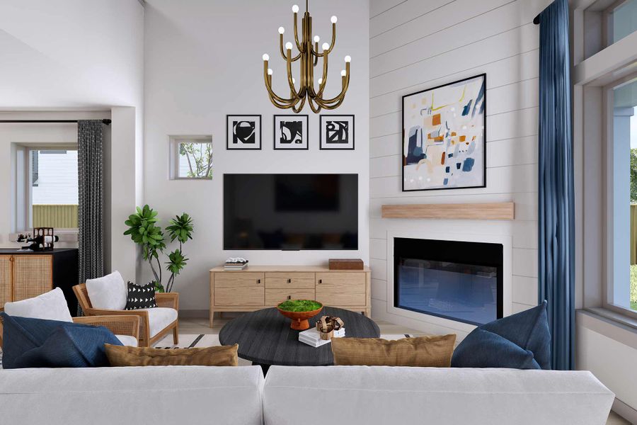 The Kerrville - Family Room