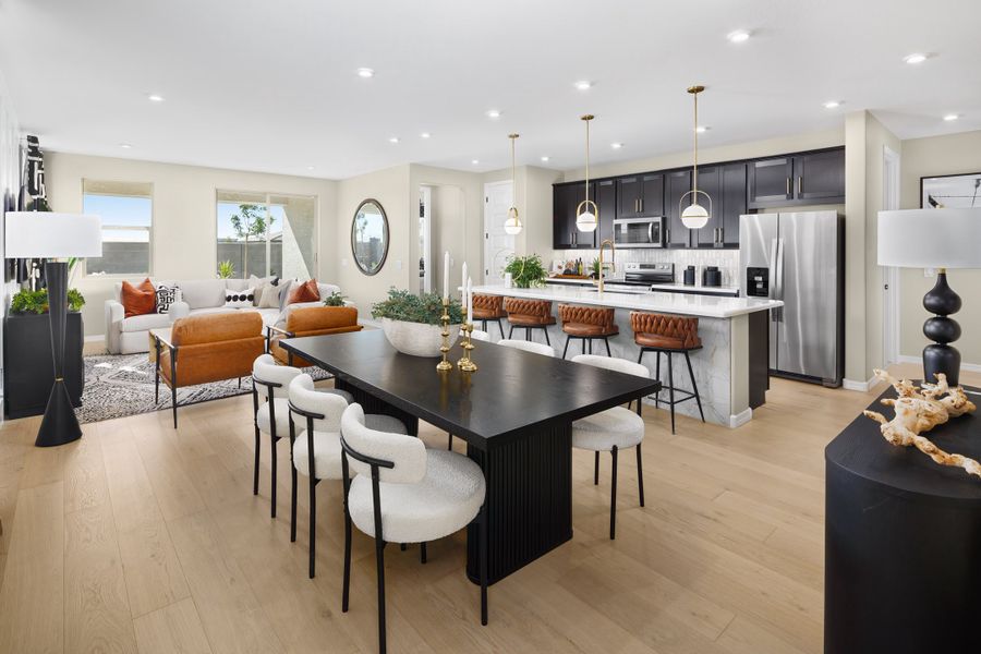 Representative furnished interior of a home built from the Pinehurst by Beazer Homes in Bethany Grove, Glendale (Image 12).