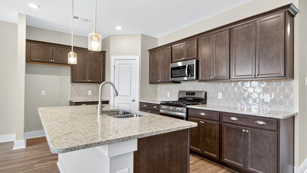 Furnished interior view inside a new home in McClure Farms, Columbia (Image 7).