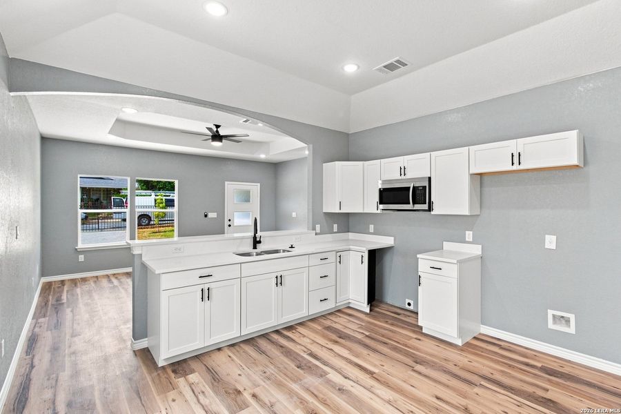 Furnished interior view inside a new home in , San Antonio (Image 6).