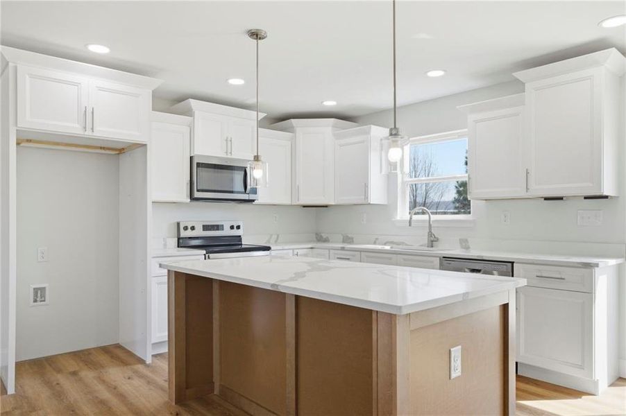 Furnished interior view inside a new home in , Eton (Image 18).