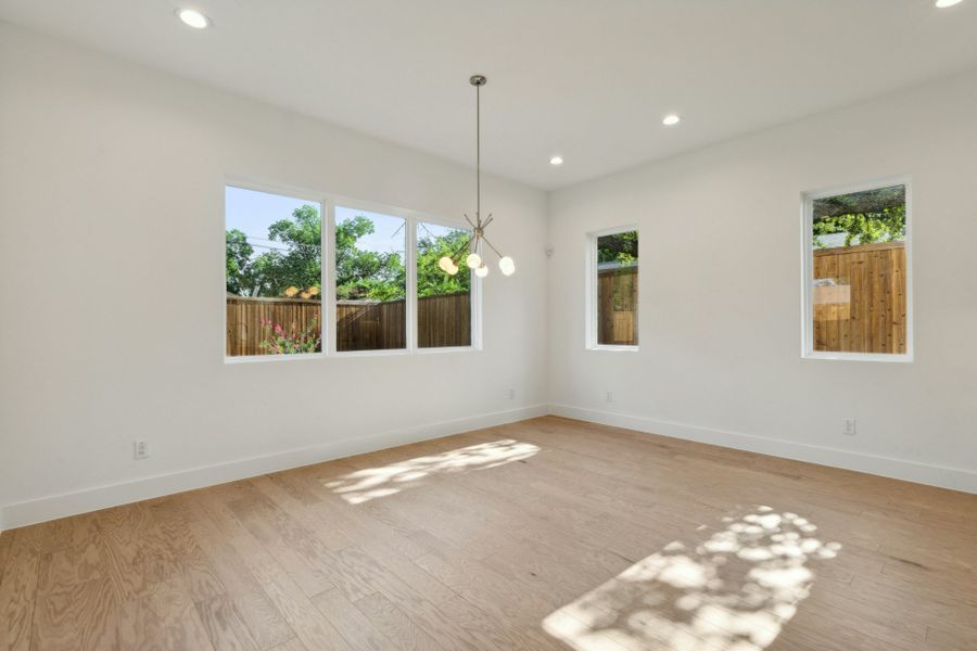 Spacious, unfurnished interior of a new home in , Dallas (Image 25).