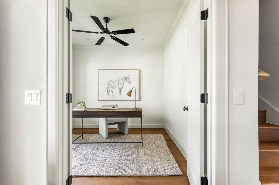 Furnished interior view inside a new home in , Austin (Image 5).