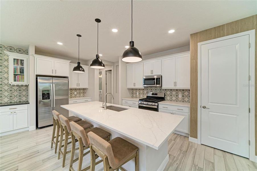 Furnished interior view inside a new home in , Sarasota (Image 12).