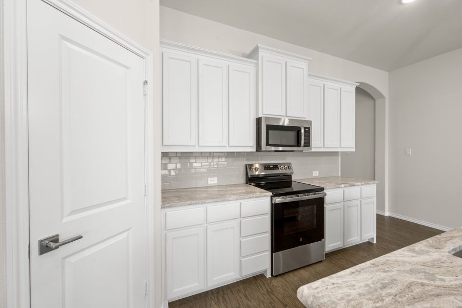 Furnished interior view inside a new home in Summer Crest, Fort Worth (Image 8).
