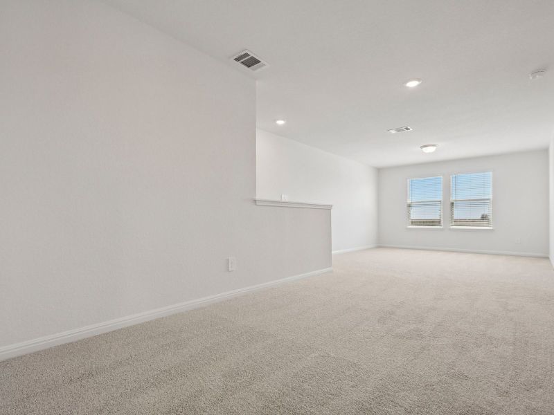 Spacious, unfurnished interior of a new home in Prairie Winds - Executive Collection, Hutto (Image 18). Spacious, unfurnished interior of a new home in Prairie Winds - Executive Collection, Hutto (Image 18).