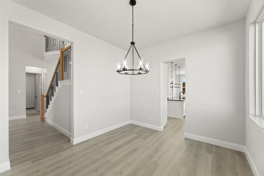 Representative unfurnished interior of a home built from the Alexander - 60 Ft Home Site by Rockwell Homes in Nelson Lake Estates, Rockwall (Image 85). Representative unfurnished interior of a home built from the Alexander - 60 Ft Home Site by Rockwell Homes in Nelson Lake Estates, Rockwall (Image 85).