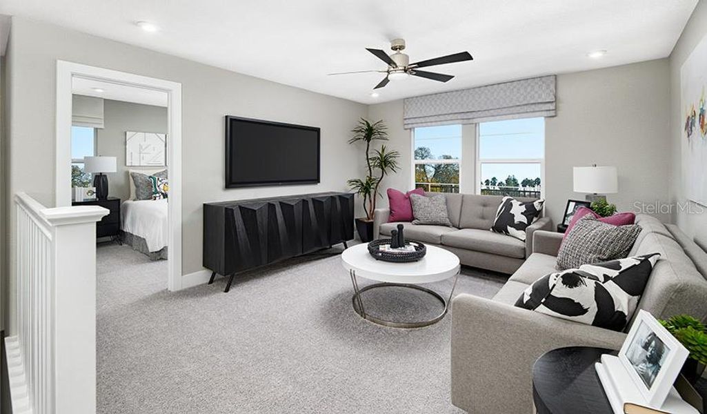 Furnished interior view inside a new home in Seasons at Bella Vista, Dundee (Image 11).