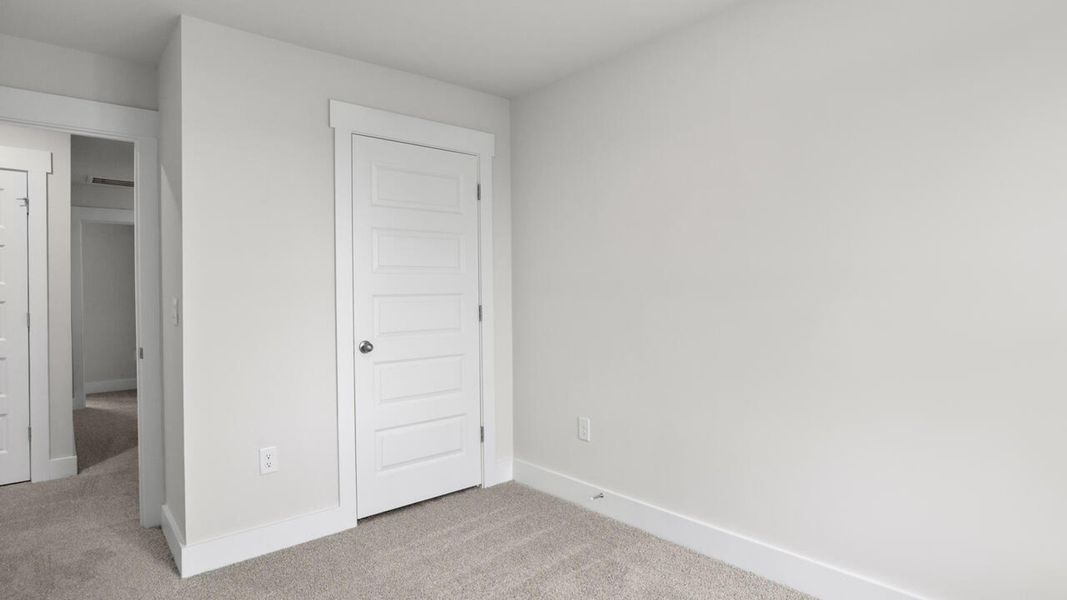 Spacious, unfurnished interior of a new home in Townes at Seabrooke, Leland (Image 26).