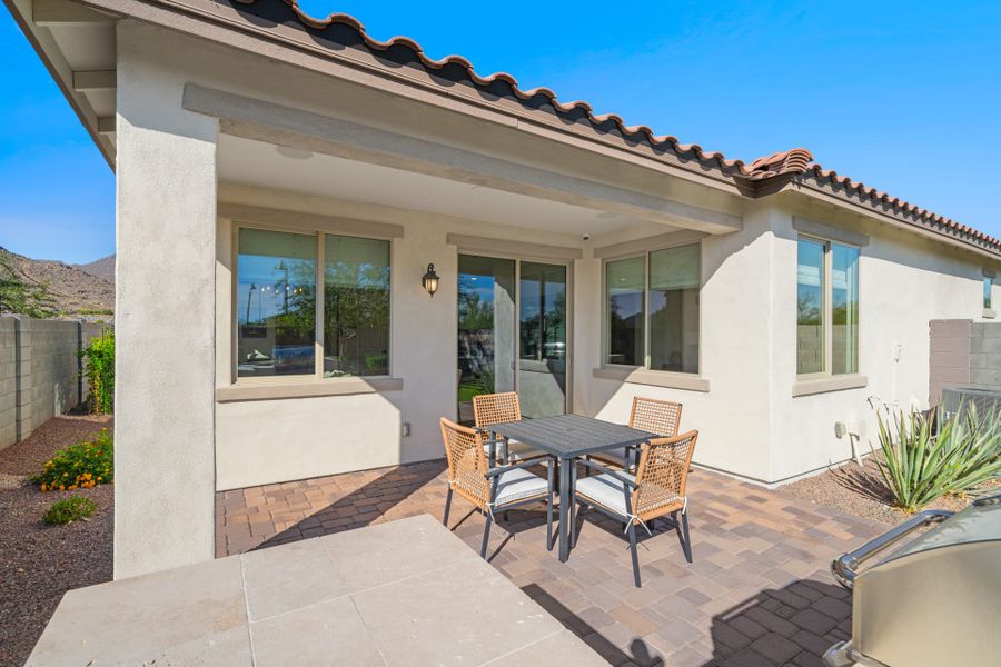 Covered Patio | Brisa | Mira Vista at Victory in Buckeye, AZ by Landsea Homes