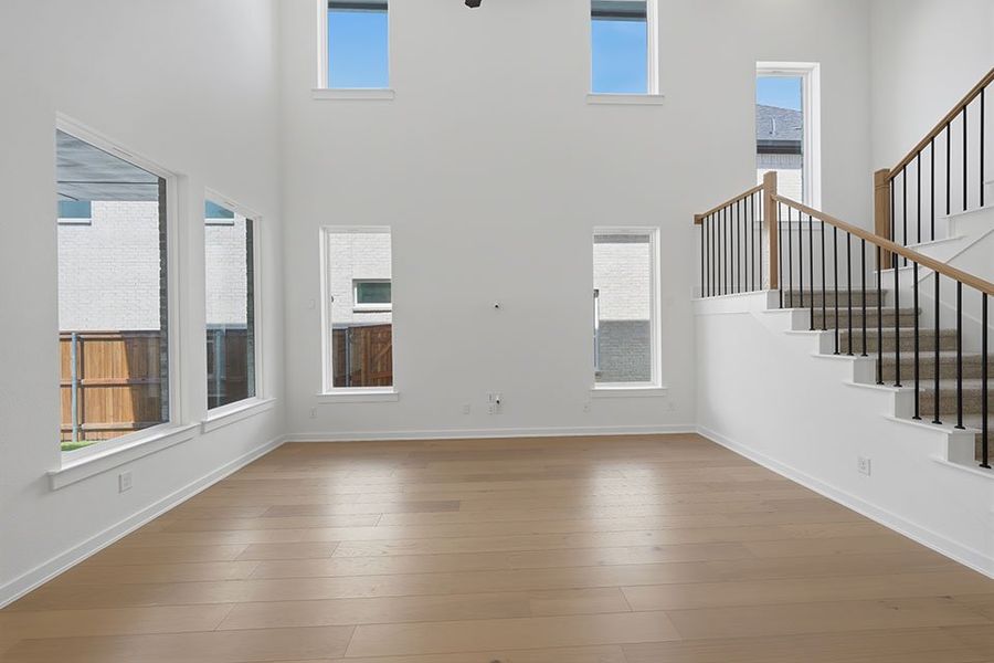 Spacious, unfurnished interior of a new home in Light Farms Brenham - 40' Lots, Celina (Image 25).