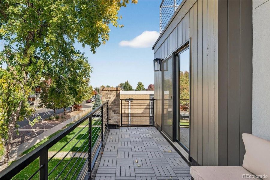 Exterior details and patio area of a home in , Denver (Image 27).