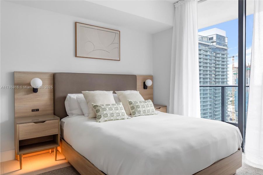 Furnished interior view inside a new home in , Miami (Image 30). Furnished interior view inside a new home in , Miami (Image 30).