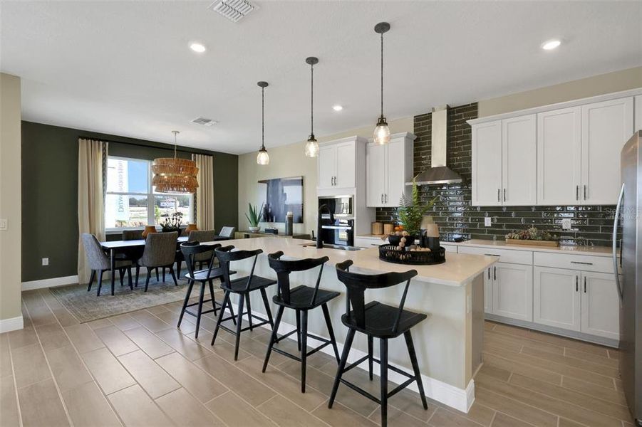 Furnished interior view inside a new home in Crossroads at Kelly Park, Apopka (Image 40).