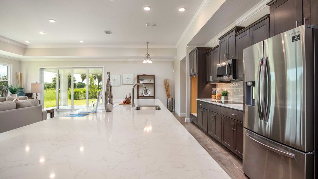 Representative furnished interior of a home built from the Sienna by Maronda Homes in Winding River, St. Marys (Image 20).