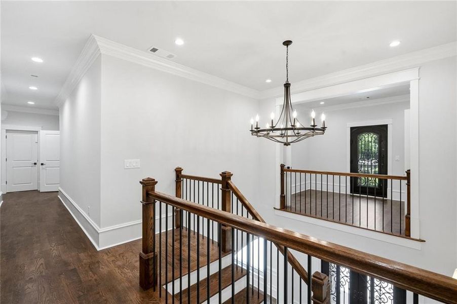 Furnished interior view inside a new home in , Roswell (Image 19).