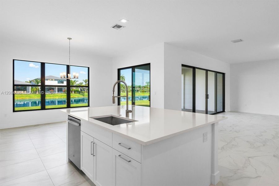 Furnished interior view inside a new home in Lotus Edge, Boca Raton (Image 9). Furnished interior view inside a new home in Lotus Edge, Boca Raton (Image 9).