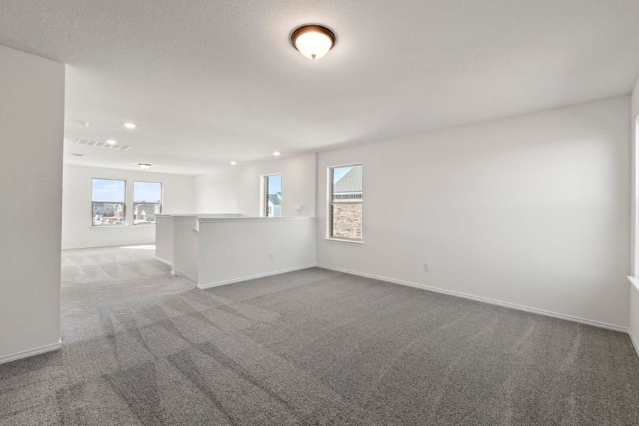 Spacious, unfurnished interior of a new home in Salerno - Heritage Collection, Round Rock (Image 7).