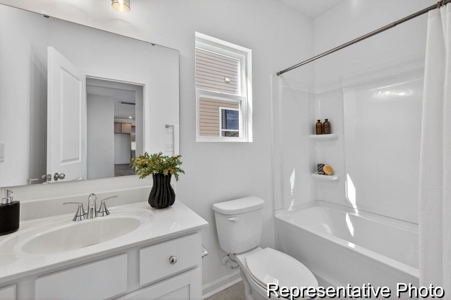 Furnished interior view inside a new home in Nathans Ridge, Lillington (Image 13).
