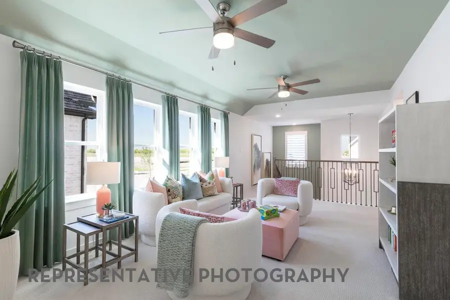 Furnished interior view inside a new home in Indigo, Richmond (Image 21).