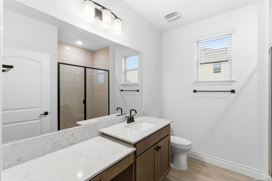 Furnished interior view inside a new home in Davis Ranch, San Antonio (Image 8).
