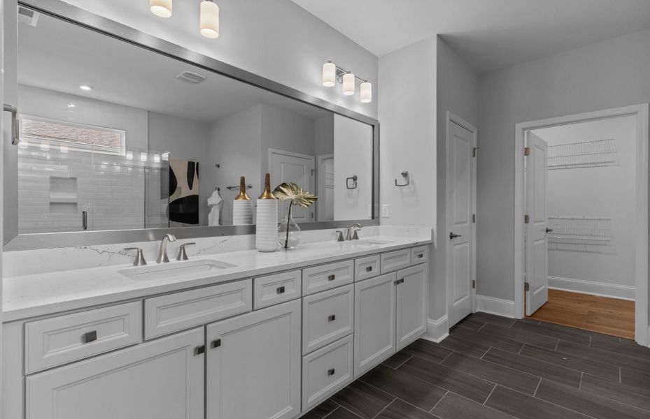 Stunning Vanity in Owner's Bathroom Stunning Vanity in Owner's Bathroom