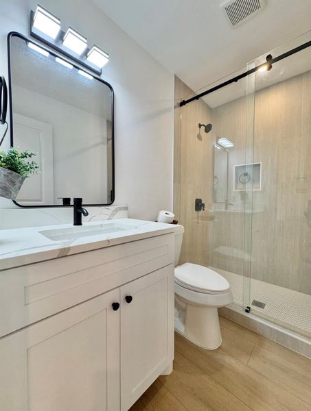 Furnished interior view inside a new home in , Lexington (Image 9).