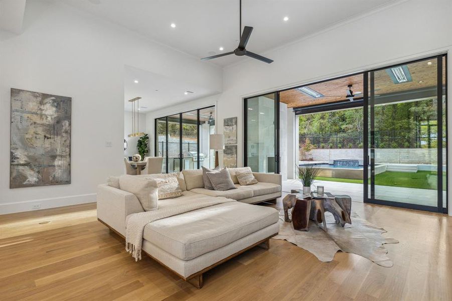 Furnished interior view inside a new home in , Westlake (Image 14). Furnished interior view inside a new home in , Westlake (Image 14).
