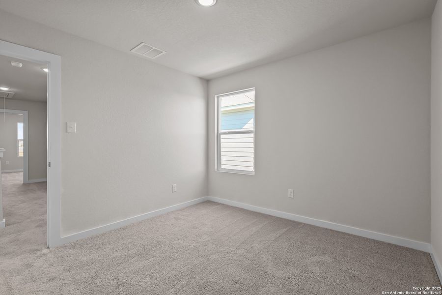 Spacious, unfurnished interior of a new home in Applewhite Meadows, San Antonio (Image 19). Spacious, unfurnished interior of a new home in Applewhite Meadows, San Antonio (Image 19).