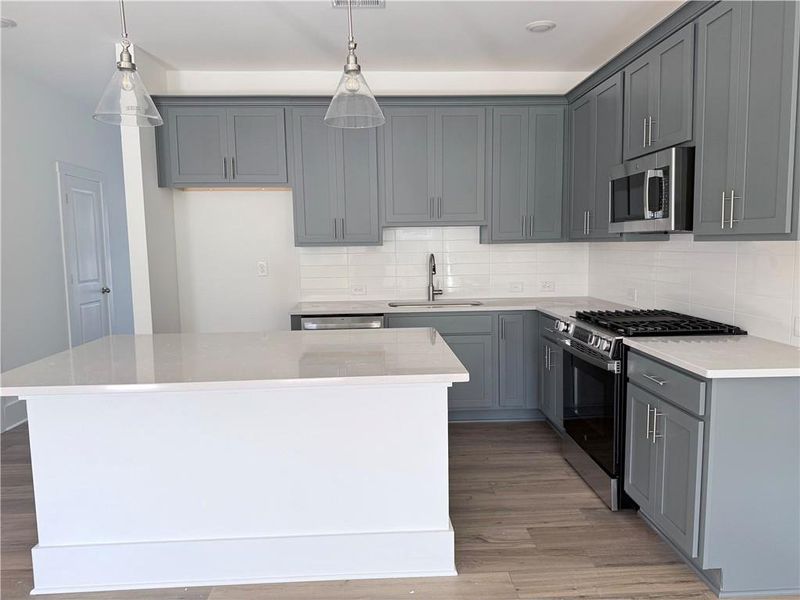 Furnished interior view inside a new home in Park Vue, Atlanta (Image 9). Furnished interior view inside a new home in Park Vue, Atlanta (Image 9).