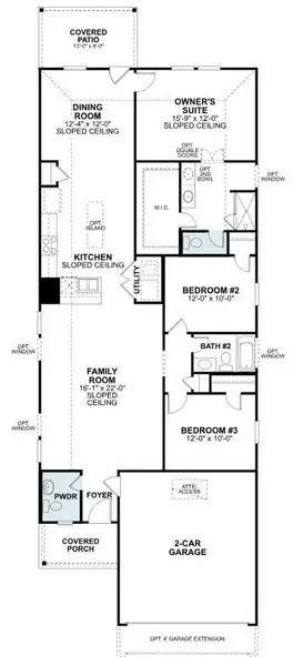 2D floor plan layout of this home in Moran Ranch, Willis, TX (Image 2). 2D floor plan layout of this home in Moran Ranch, Willis, TX (Image 2).